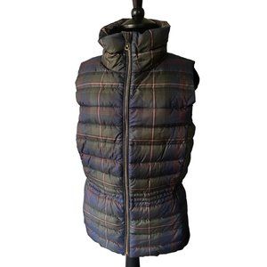 Brand New! Ralph Lauren Polo Down Puffer Vest Plaid -Size S